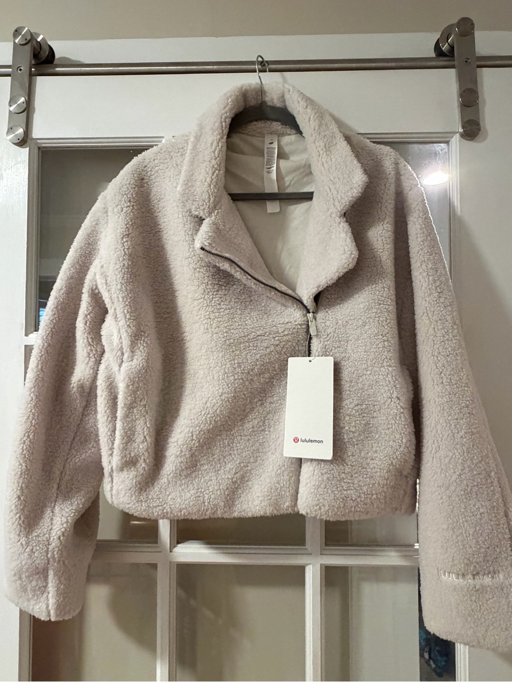 lululemon athletica Cream Sherpa Zip Jacket - Women's